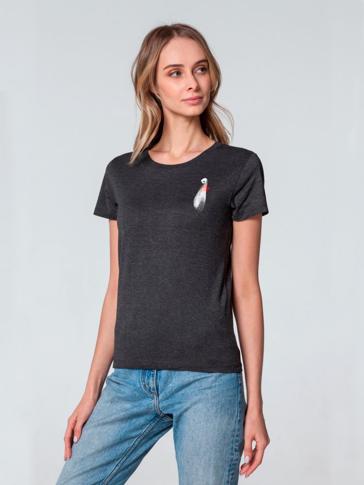 Футболка женская Ghost of Love, черная-1