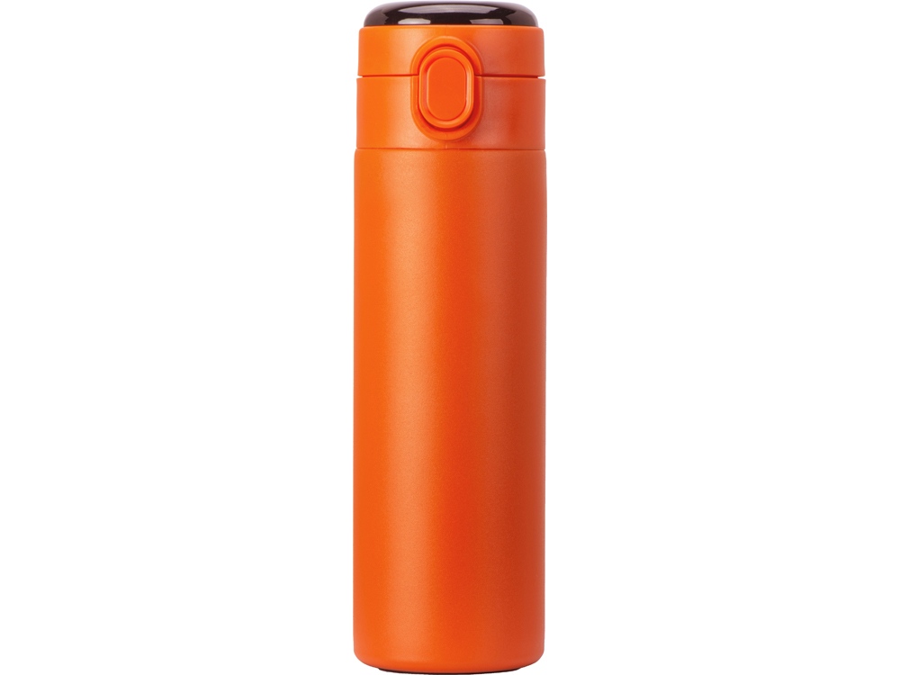 Вакуумная термокружка Waterline с медной изоляцией Bravo, 400 мл, тубус, оранжевый-10