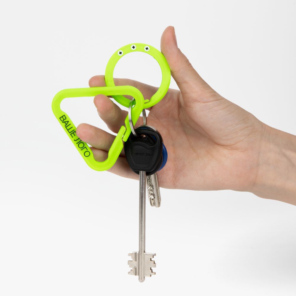 Брелок Impreso, 3D-печать на заказ, круг-2