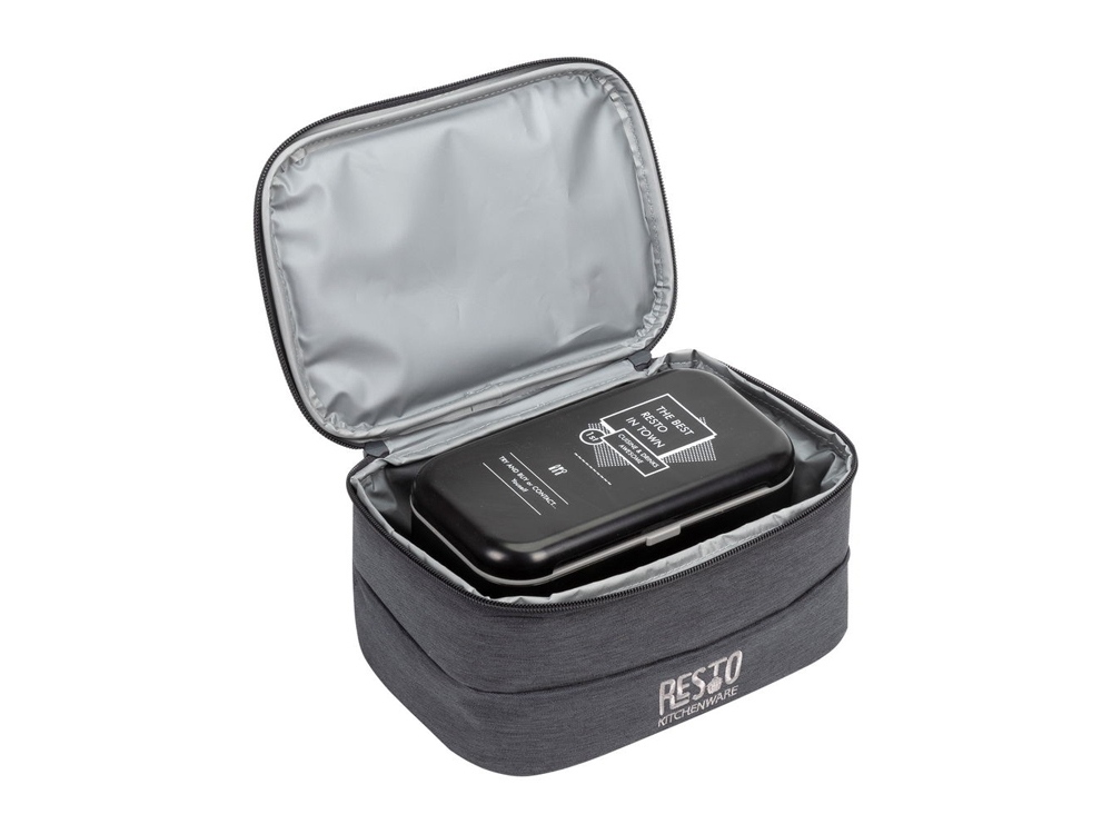 RESTO 5502 grey Изотермическая сумка для ланч боксов, 3.5 л, /12-8