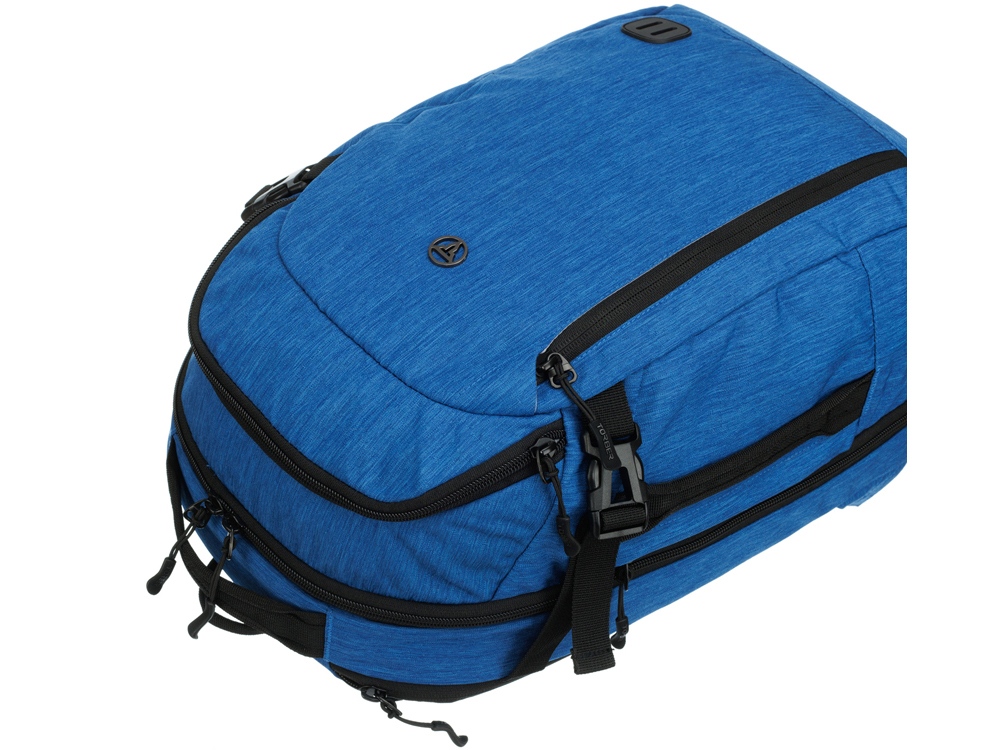 Рюкзак TORBER РИТМ с отделением для ноутбука 15'', синий, полиэстер, 31 x 20 x 47 см, 29 л-5