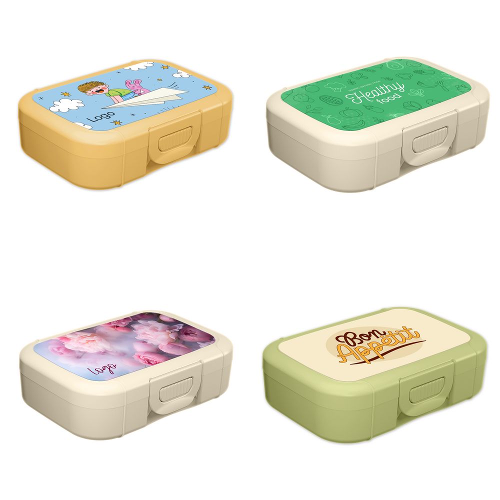 Ланчбокс с печатью Lunch Time на заказ-0