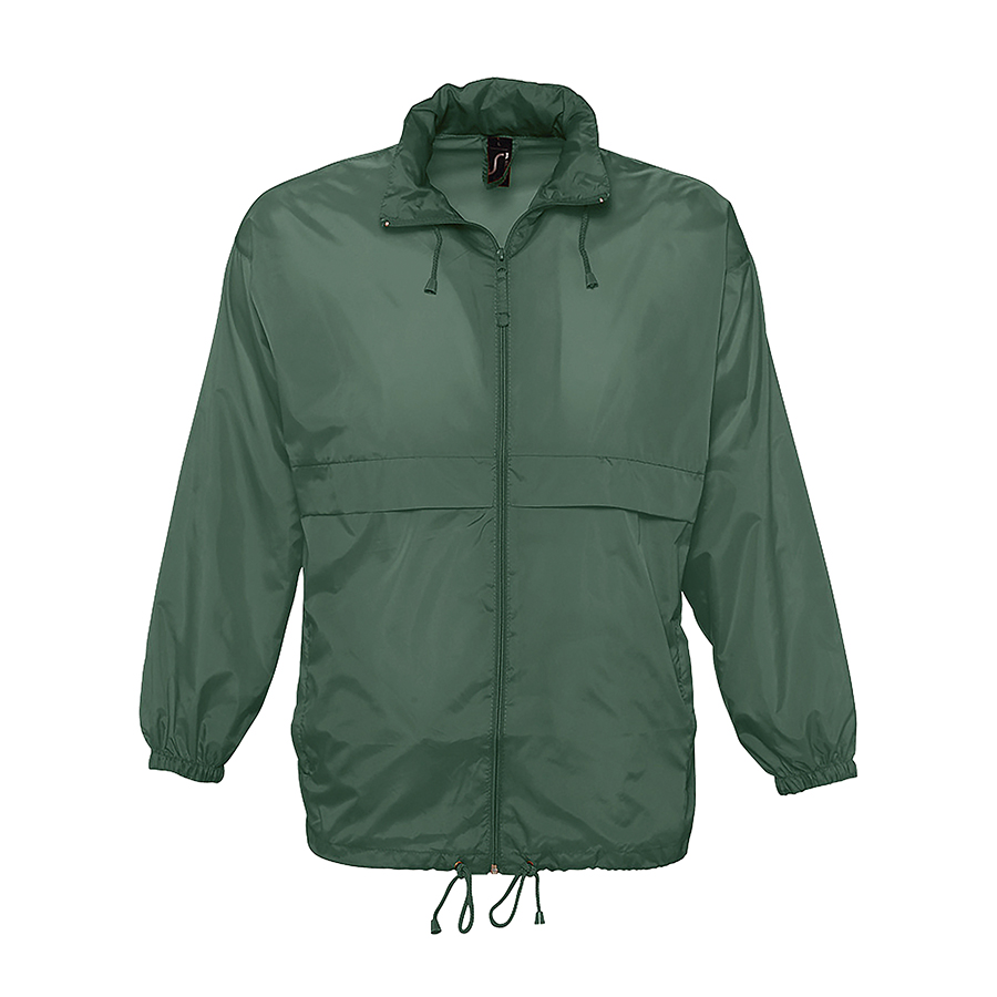 Ветровка водоотталкивающая унисекс SURF, темно-зелёный-0