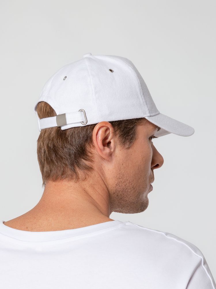 Бейсболка Standard, белая-3