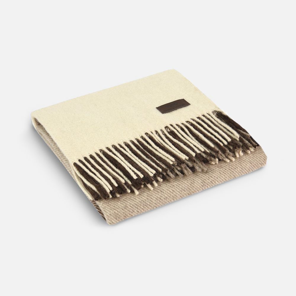 Плед Andes, коричневый-1