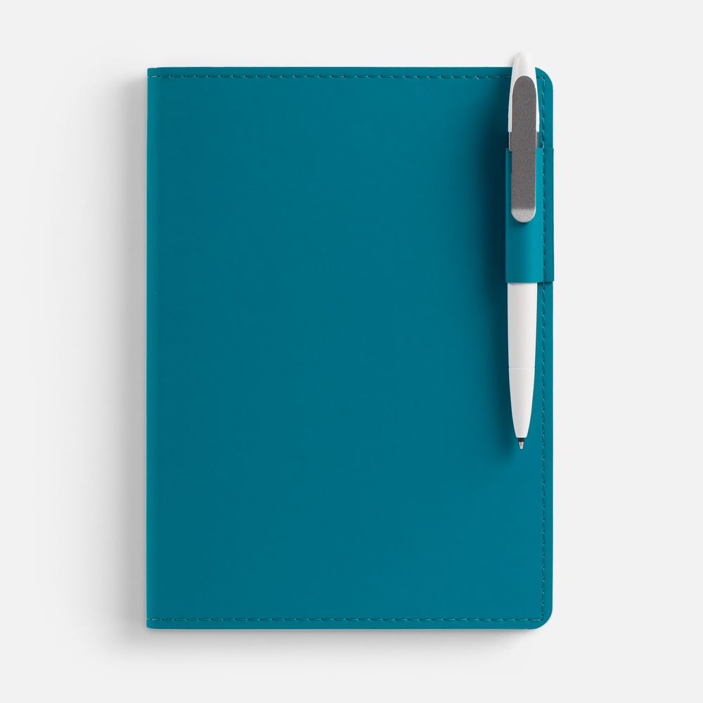 Ежедневник Tact, недатированный, бирюзовый-3