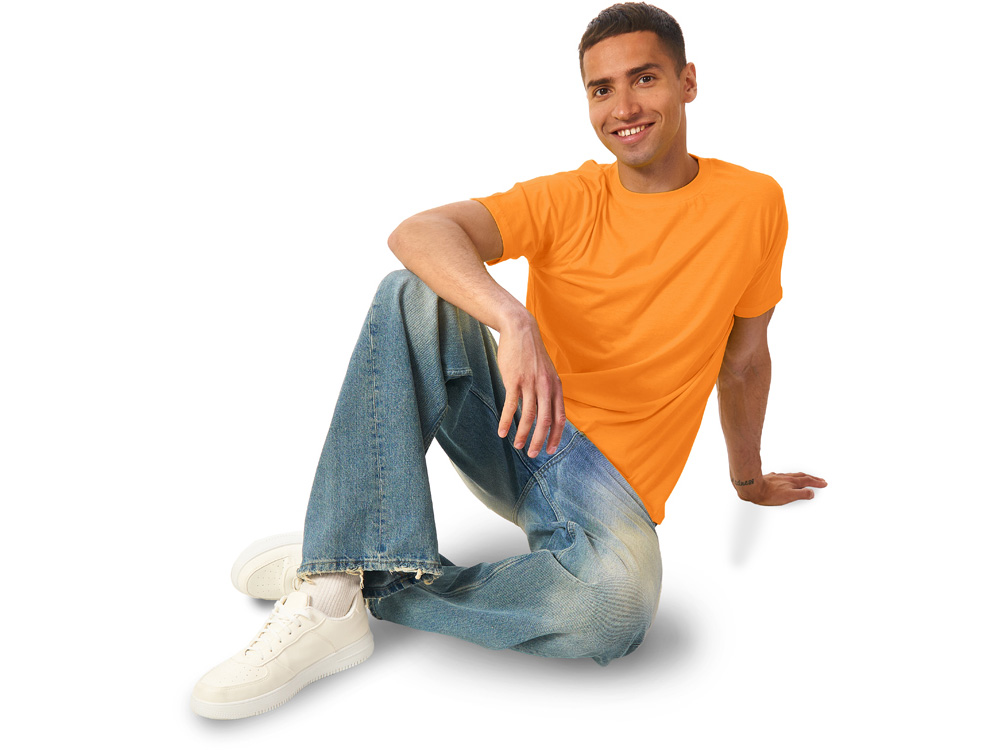 Футболка Super club мужская, оранжевый-1