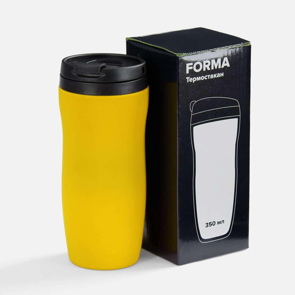 Термостакан Forma, желтый-5