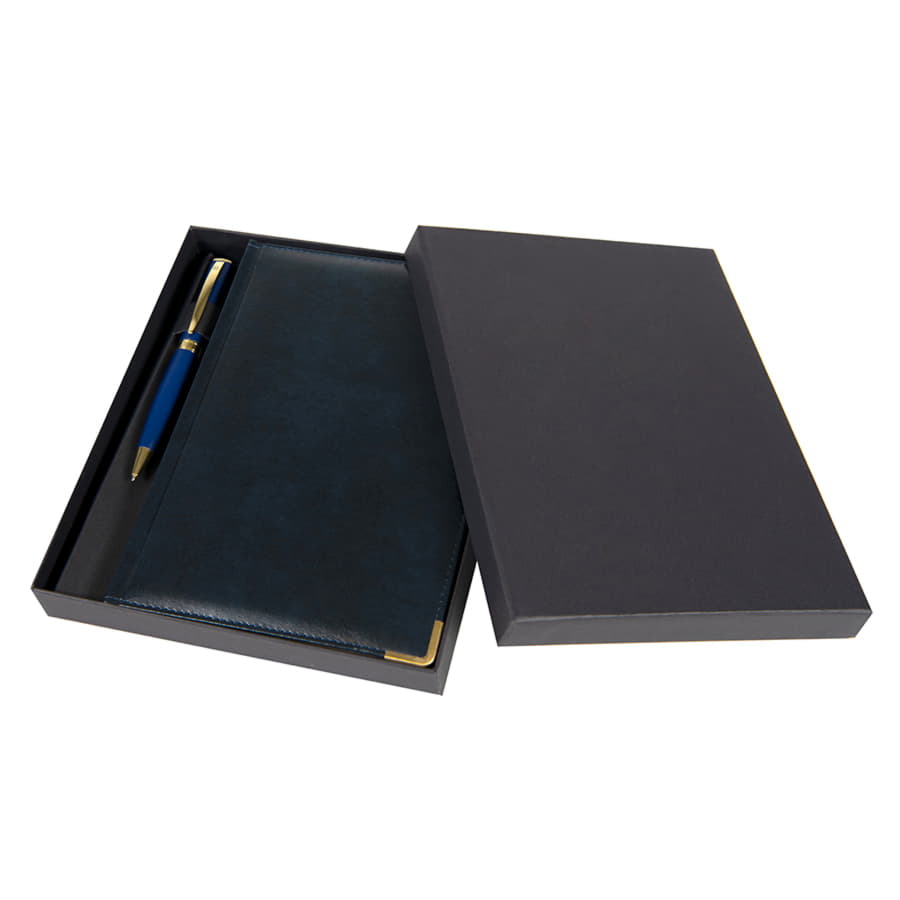 Ежедневник полудатированный Rarity, A5, темно-зелен, рециклированная кожа, кремовый блок, подарочная, темно-зелёный-5