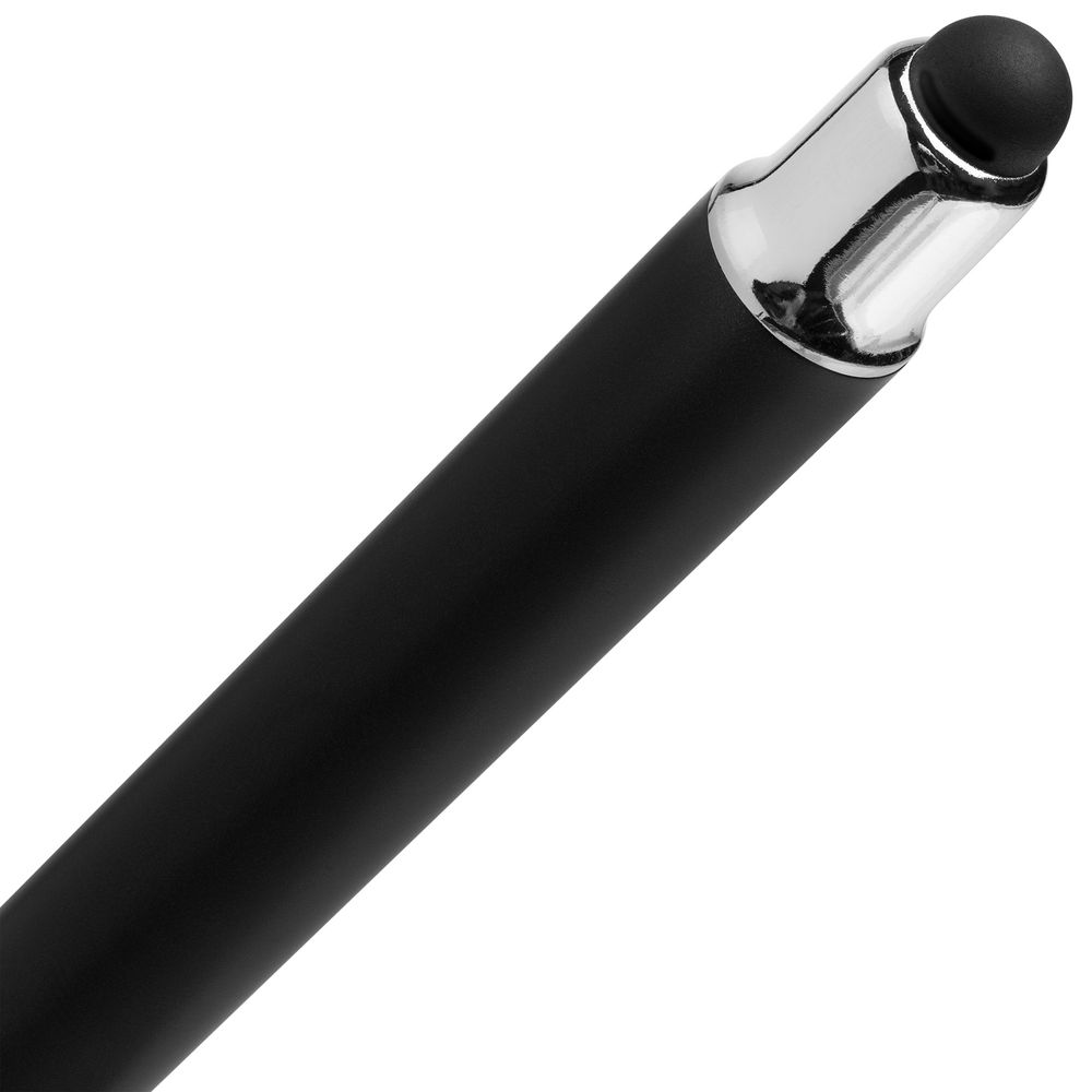 Роллер Scribo со стилусом, матовый черный-3