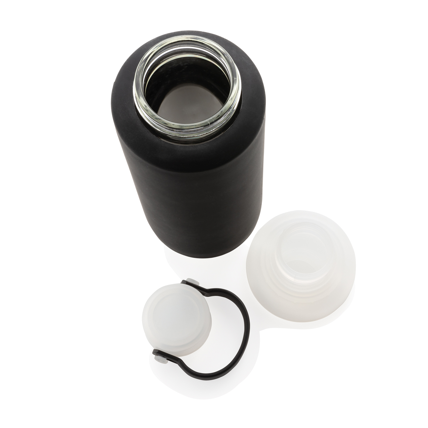 Стеклянная бутылка в силиконовом чехле-7