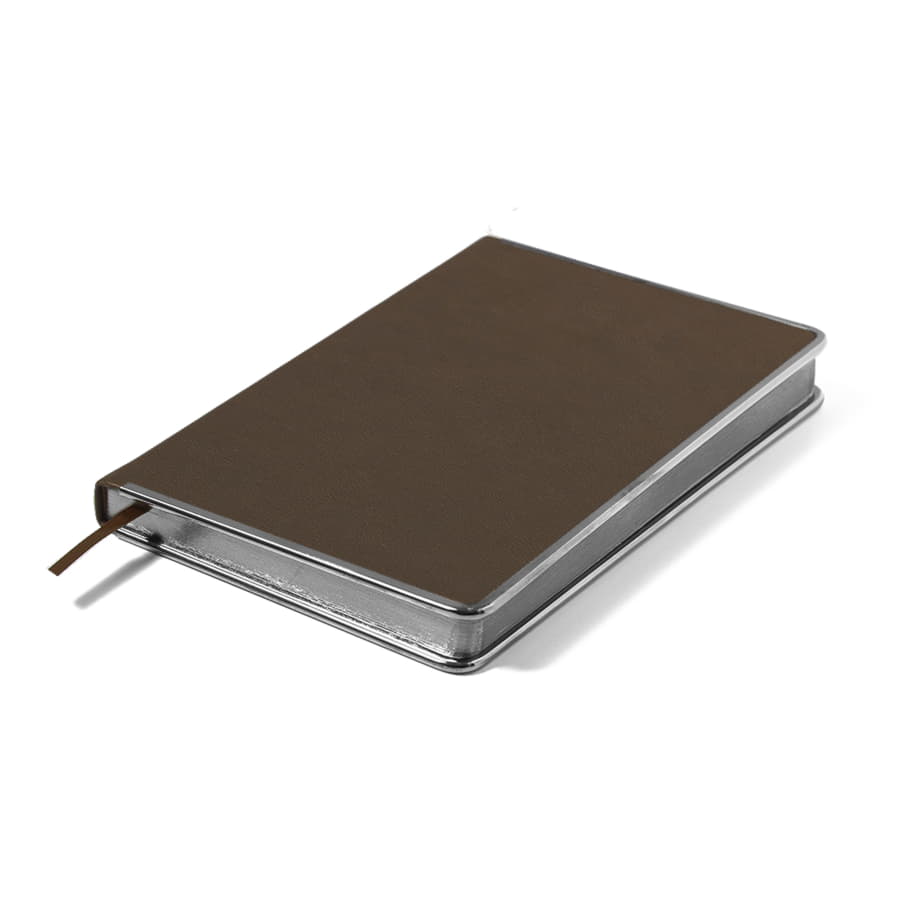 Ежедневник недатированный Montrose, формат А5, в линейку, коричневый-3