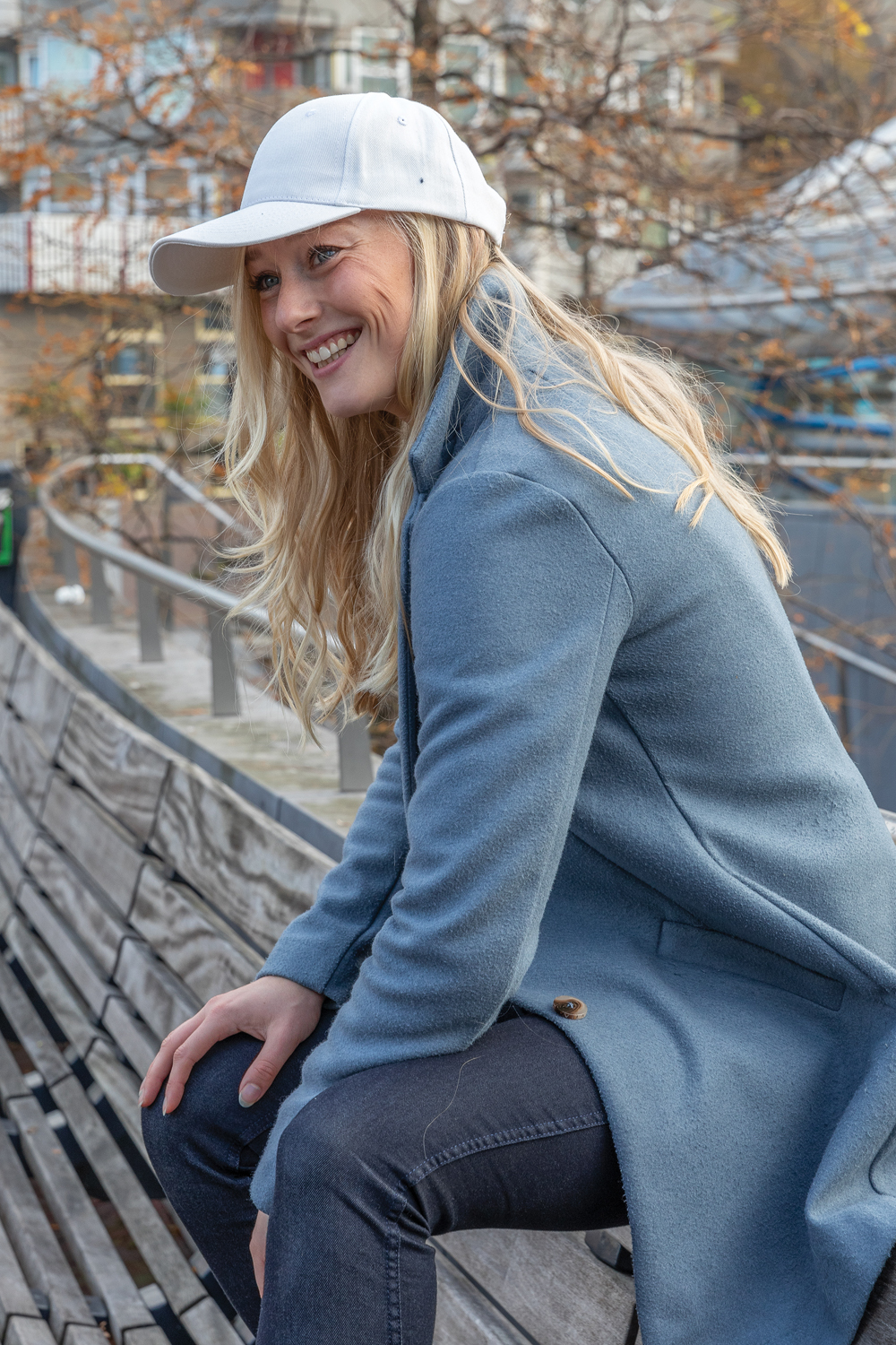 Бейсболка Impact из переработанного хлопка AWARE™, 6 клиньев, 280 г/м2-10