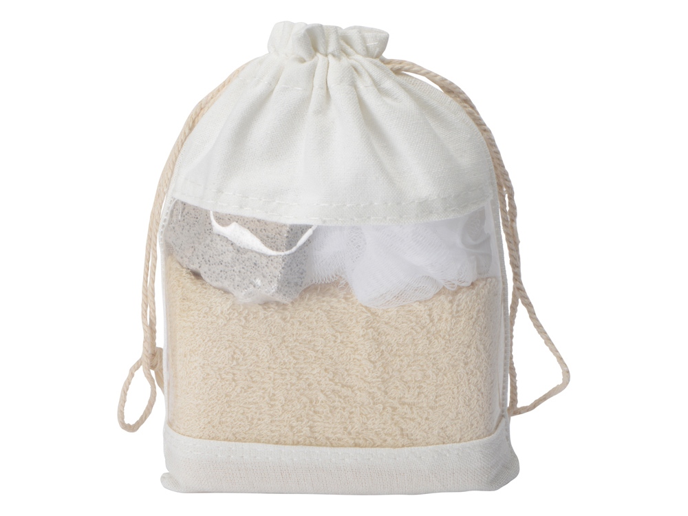 Набор Enjoy для ванны (мочалка, губка, пемза)-1