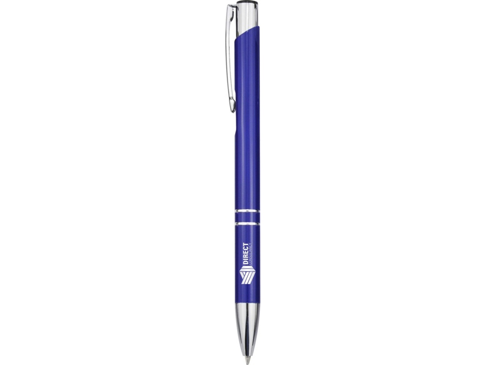 Шариковая ручка Moneta из переработанного алюминия - Ярко-синий-3