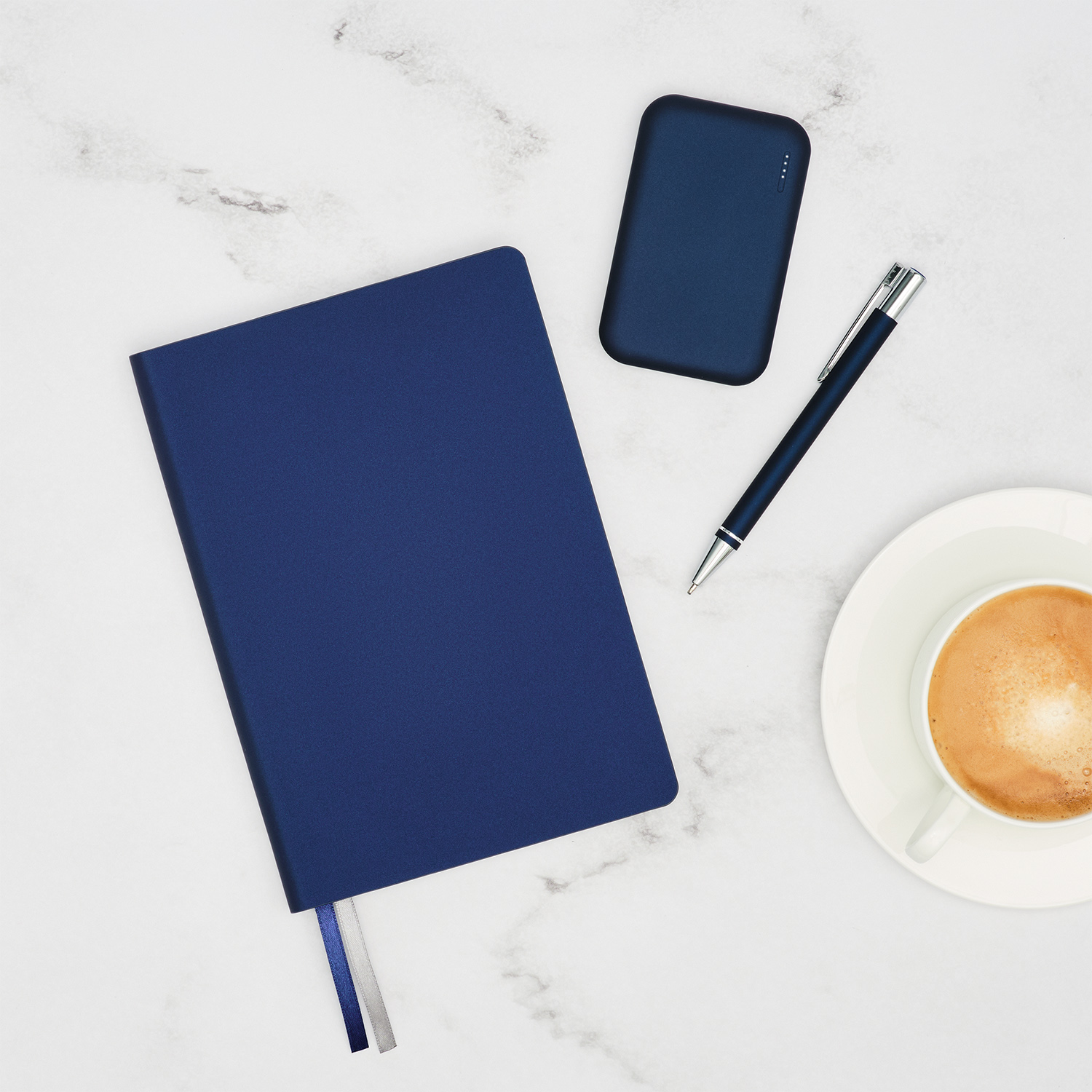 Ежедневник Мун Ривер (Moon River) недатированный, синий (без упаковки, без стикера)-11