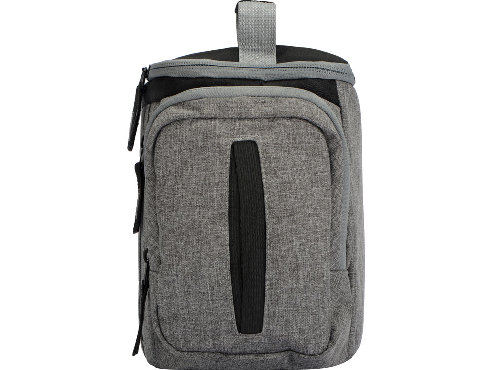 Сумка-холодильник Festival, серый/черный-4