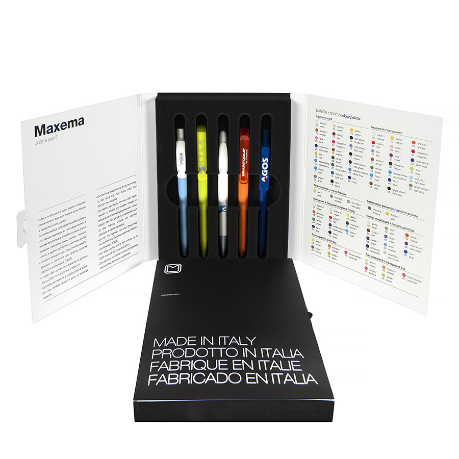 Папка c образцами ручек Maxema mini 1, белый-0