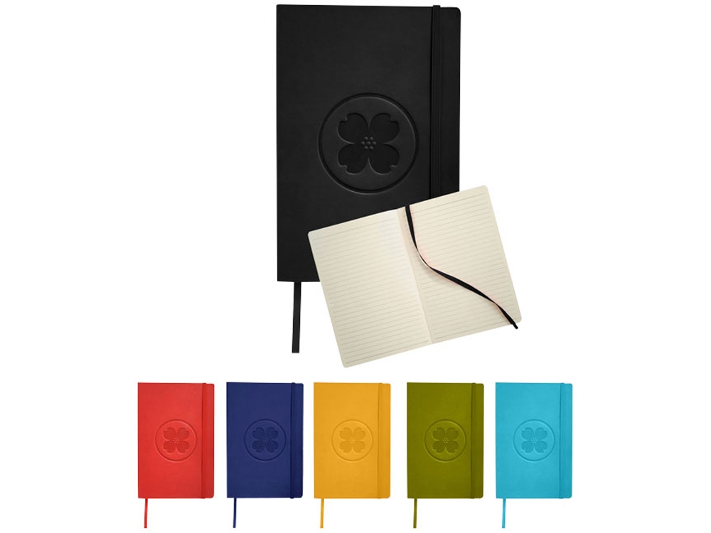 Классический блокнот А5 с мягкой обложкой, светло-синий-5