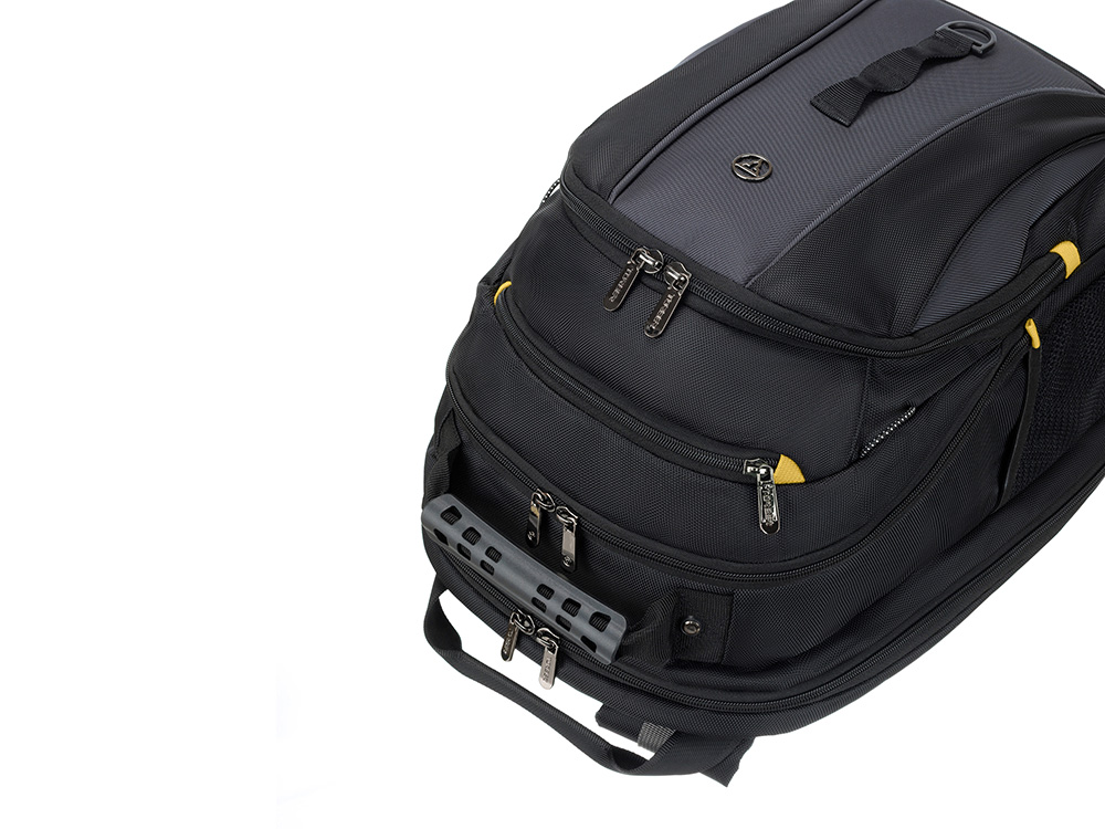 Рюкзак TORBER МЕГАПОЛИС с отделением для ноутбука 15.6, чёрный/серый, полиэстер, 37 х 17 х 45 см-6