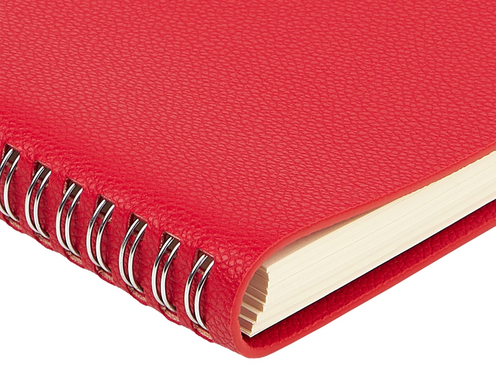 Ежедневник недатированный А5 Alba, красный-4