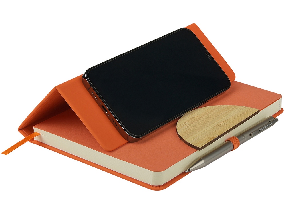 Ежедневник недатированный А5 Bosforo, оранжевый-1