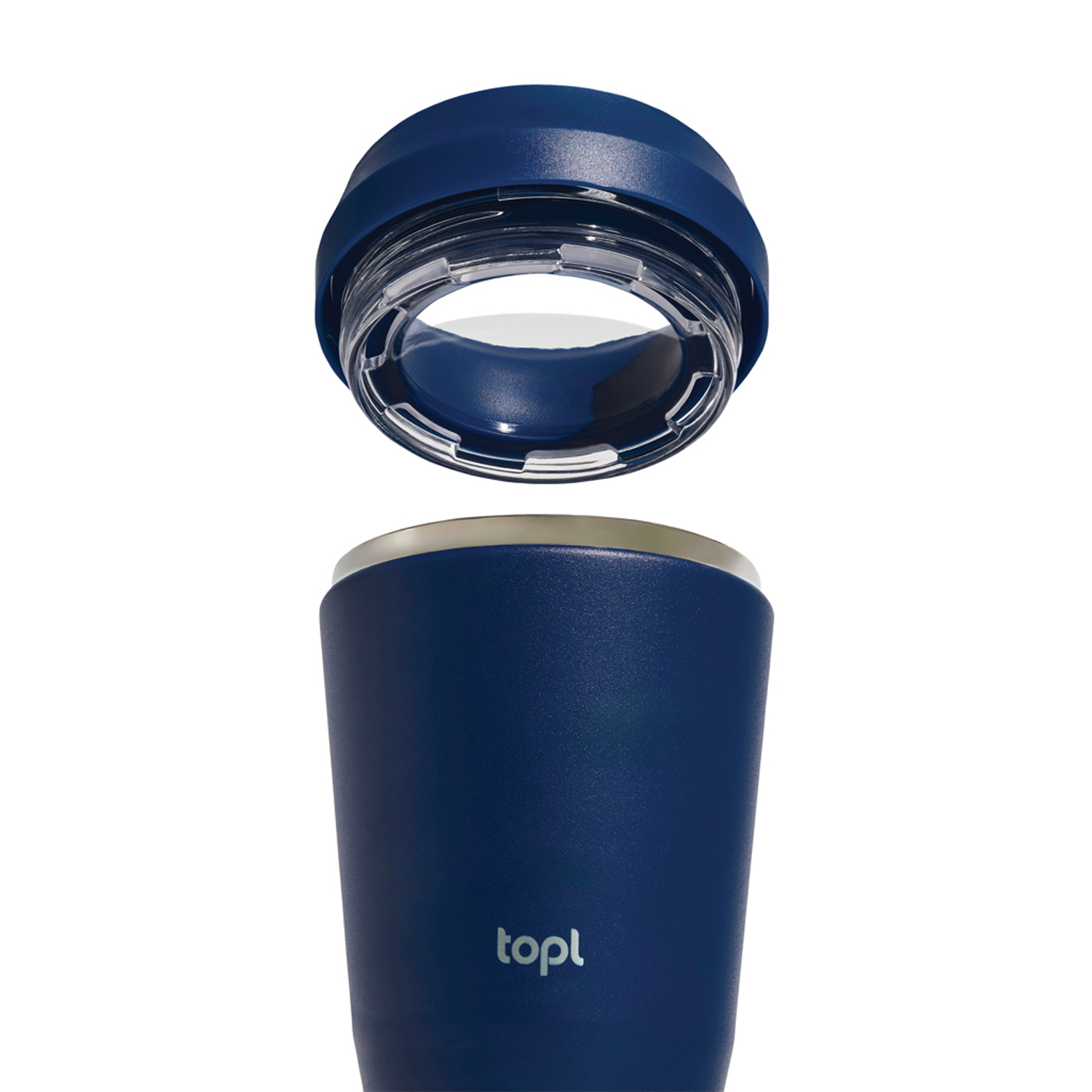Термостакан Topl из переработанной стали с крышкой 360°, 235 мл-3