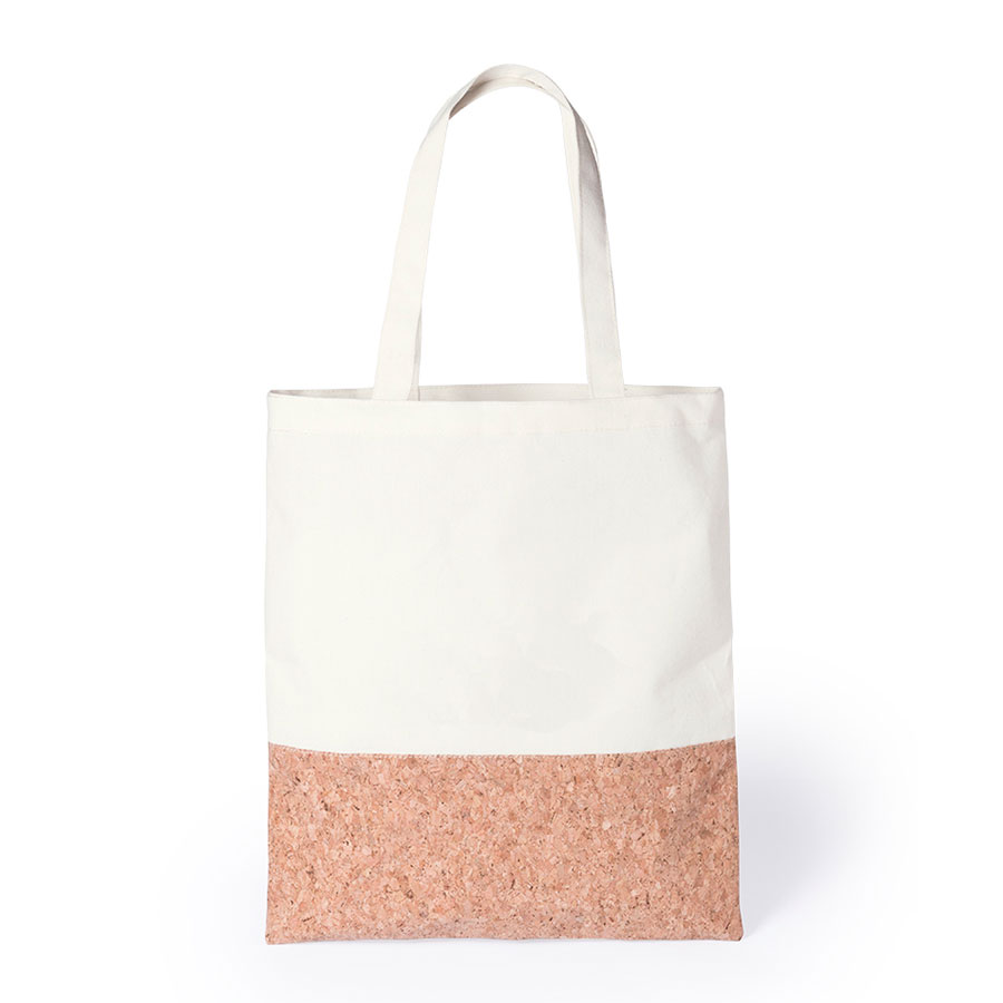 Сумка для покупок TARLA, хлопок/пробка, белый-0