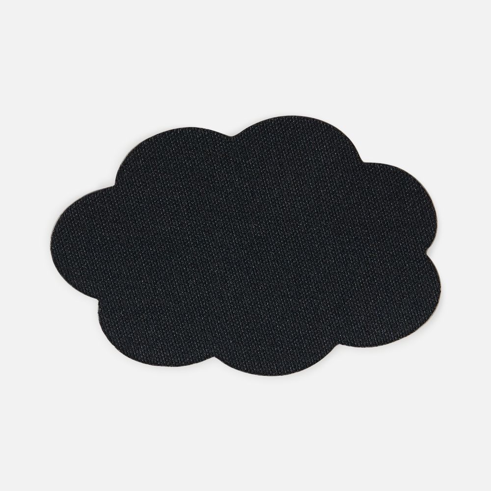 Наклейка тканевая Lunga Calum, L, черная-1