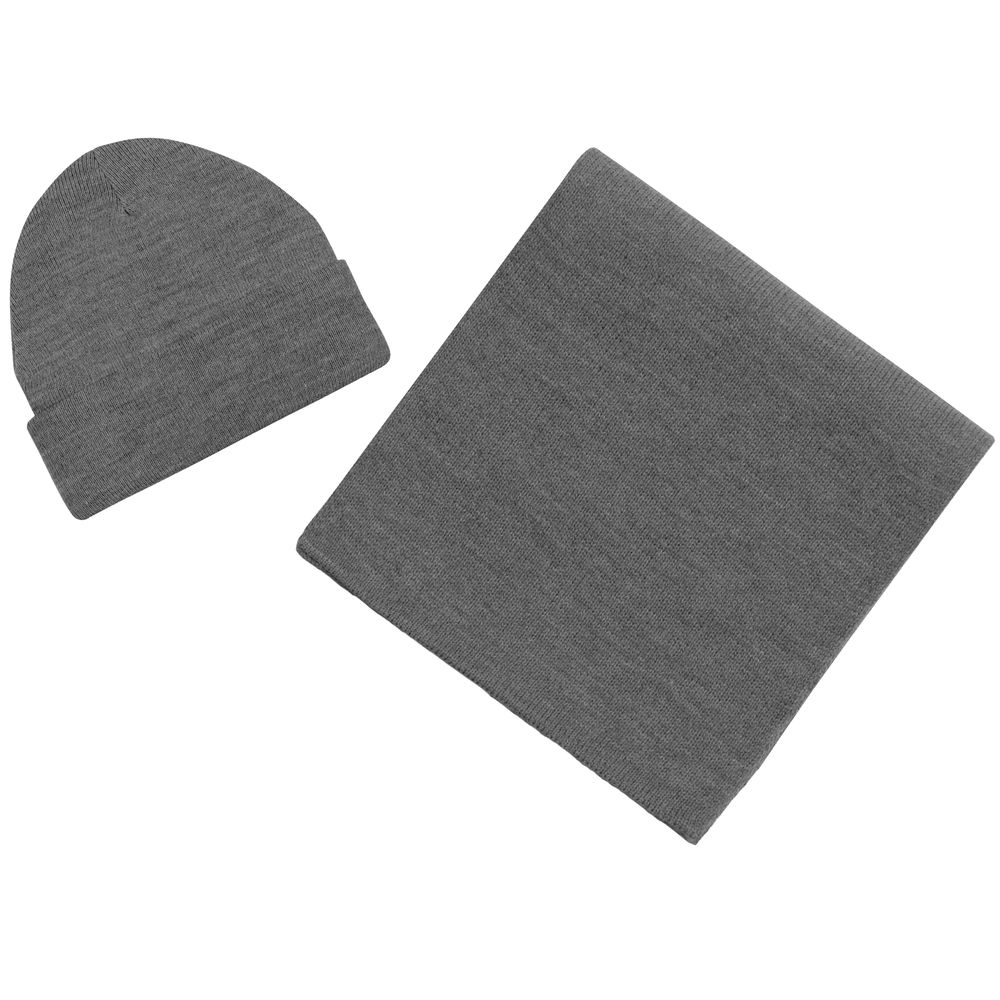 Шапка Real Talk, серый меланж (эбонит)-2