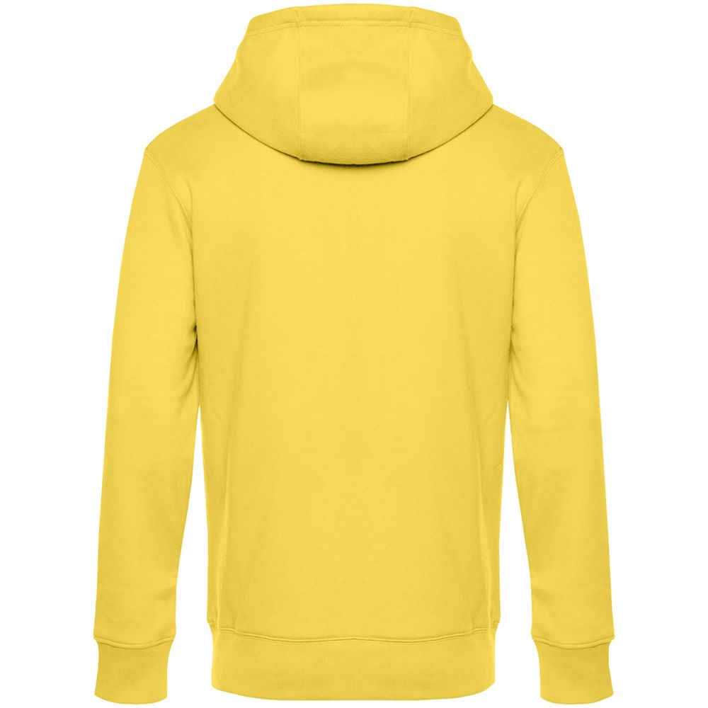 Толстовка с капюшоном унисекс King, желтая-2