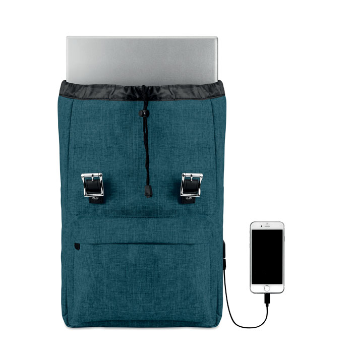 Рюкзак, синий-3