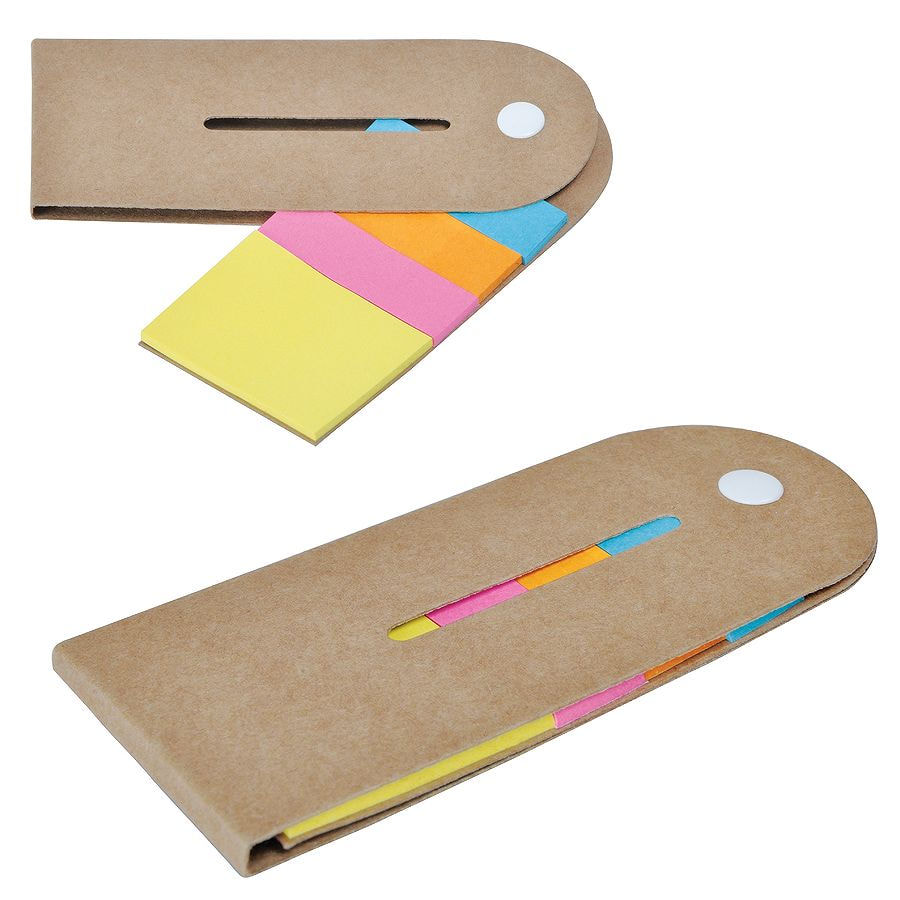 Набор стикеров  "NOTE", коричневый-0