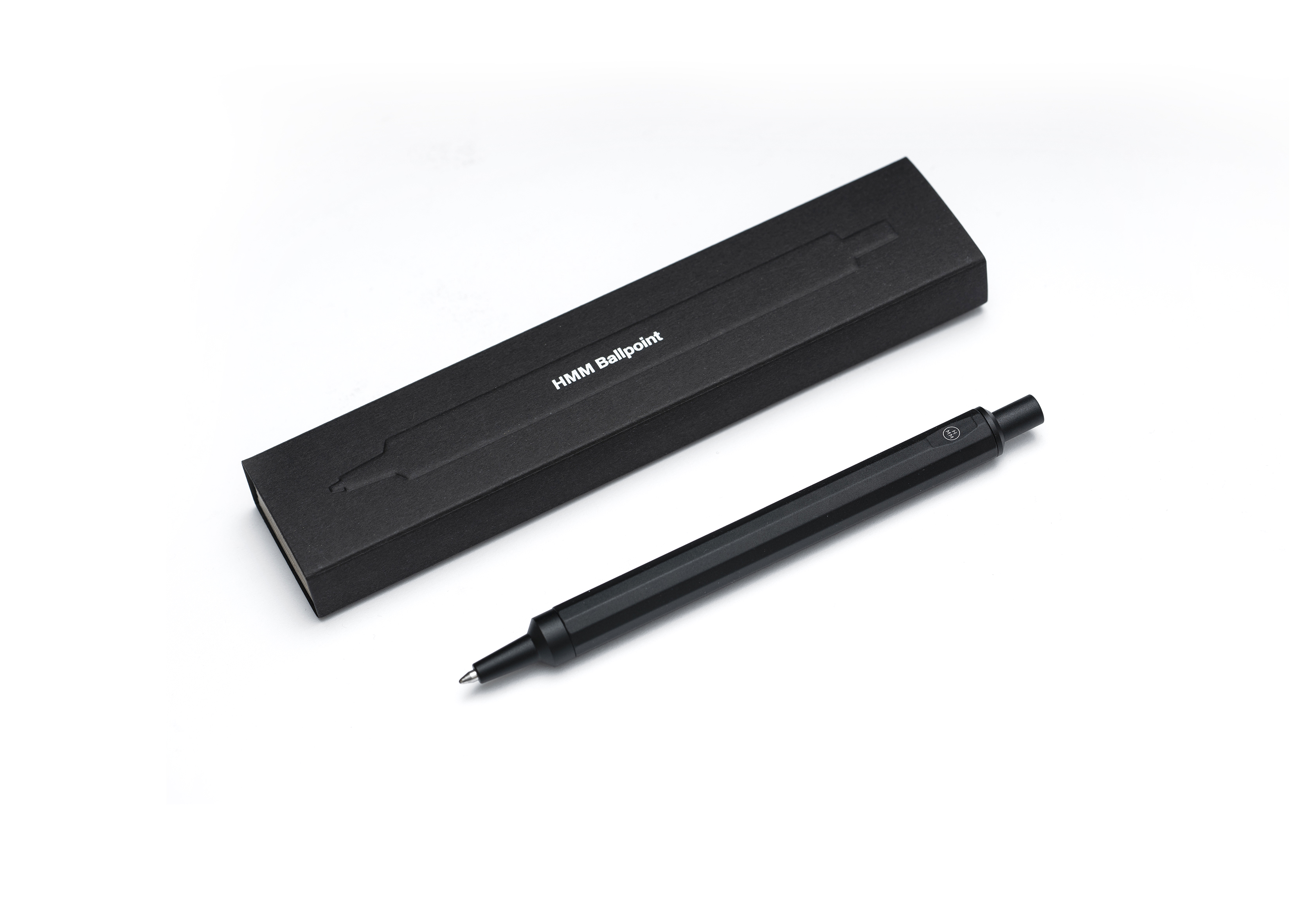 Шариковая ручка BALLPOINT BLACK черная-1