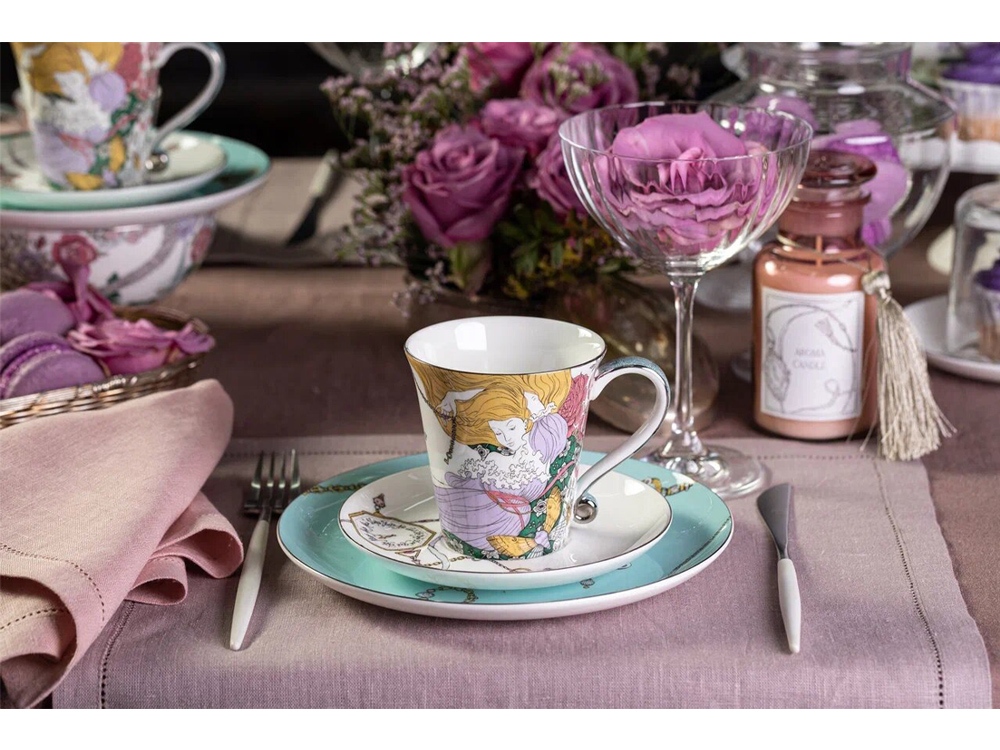 Набор чашка и блюдце Valerie Concept TEA SET ALICE-10