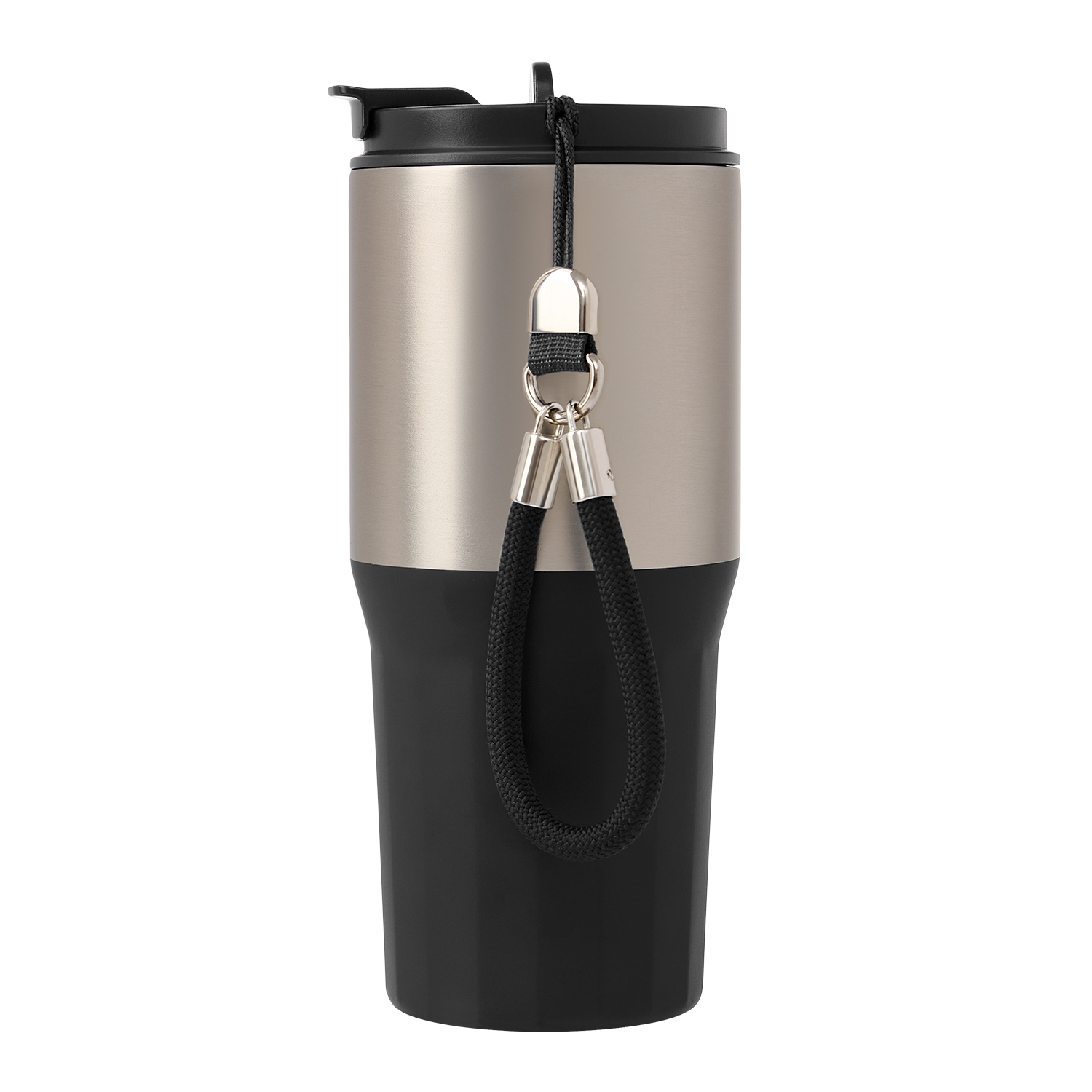 Термокружка вакуумная Авеню (Avenue), черная-1