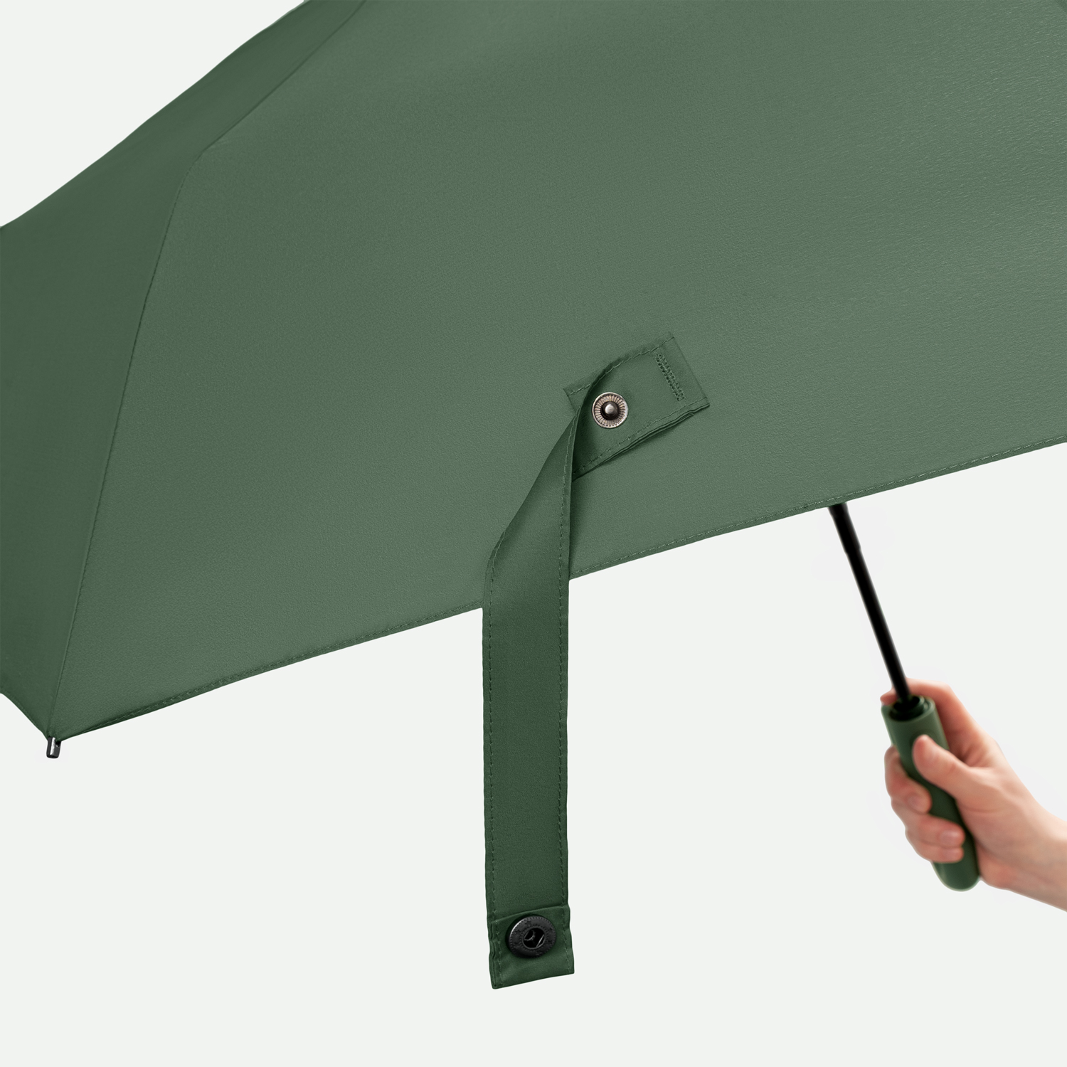 Зонт складной Азимут (Azimut), зеленый-4