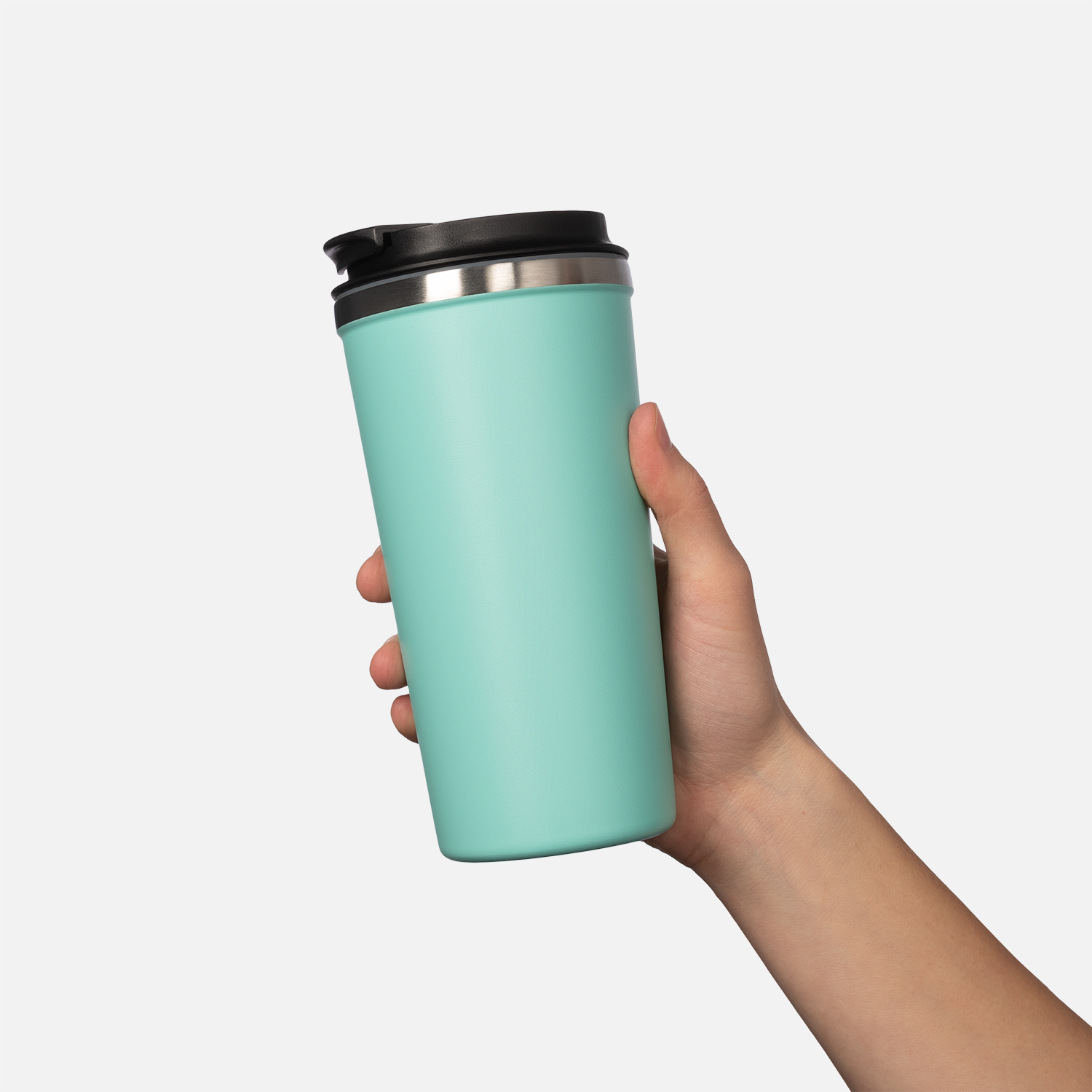 Термокружка вакуумная Палермо (Palermo), аква-7