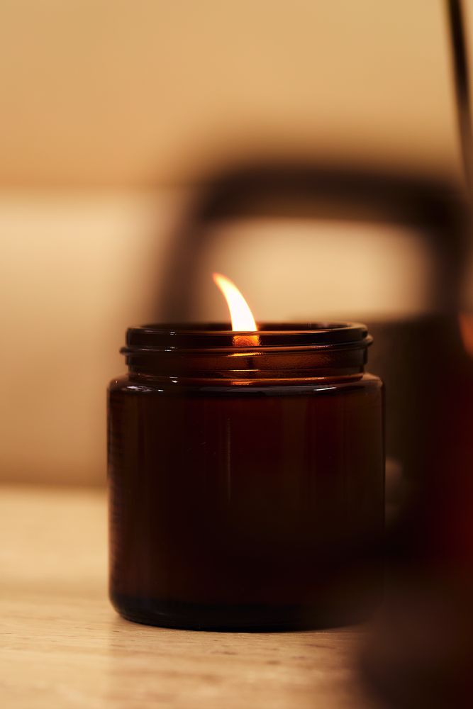 Свеча ароматическая Calore, тонка и макадамия-5