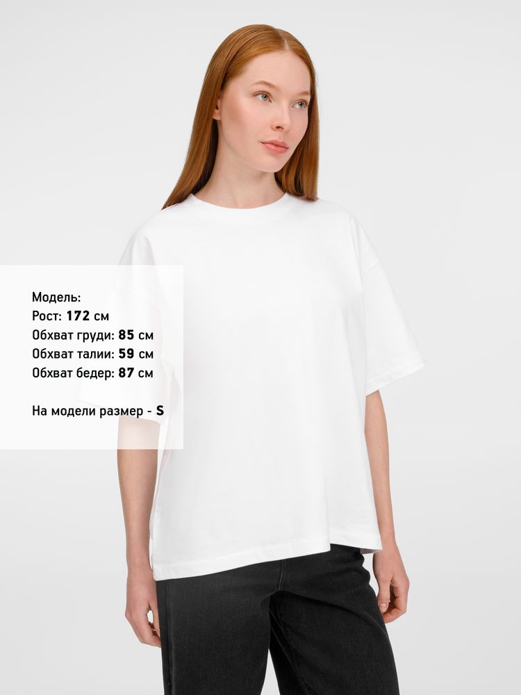 Футболка оверсайз унисекс Legacy, светло-бежевая (неокрашенная)-4