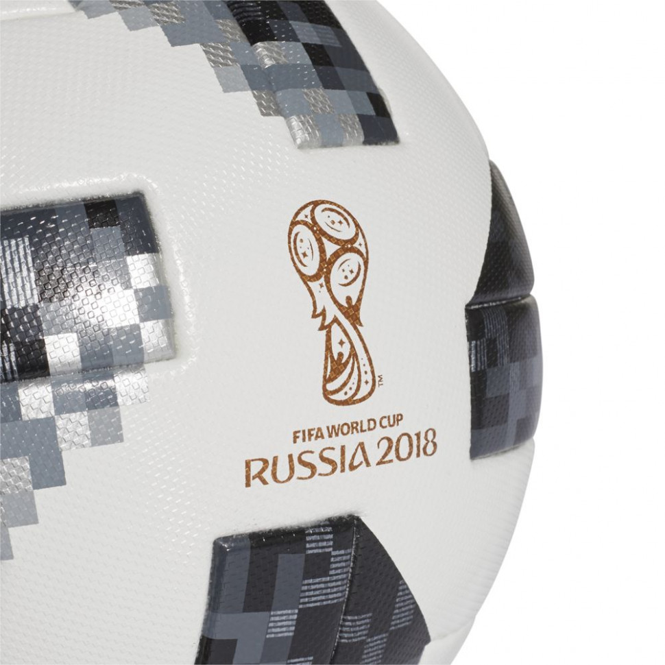 Официальный игровой мяч 2018 FiFa World Cup Russia , Белый/ черный-2
