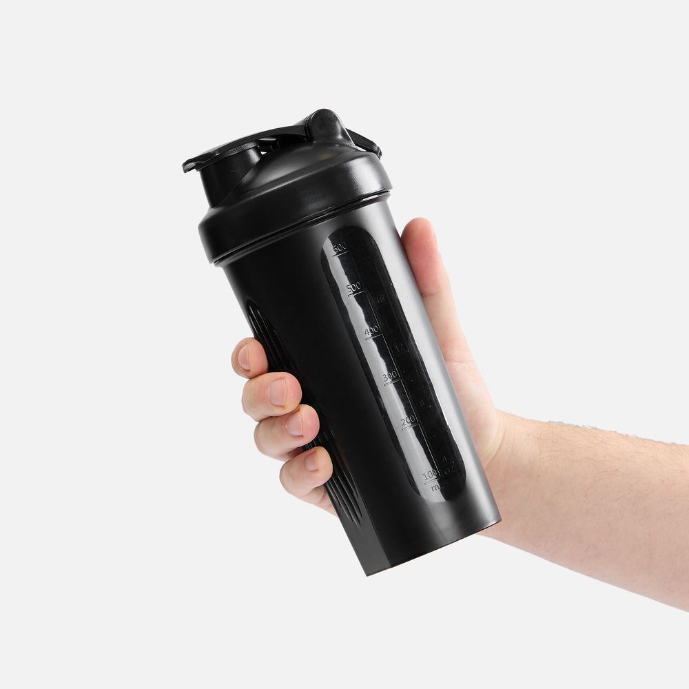 Спортивный шейкер Shake It Easy, черный-2