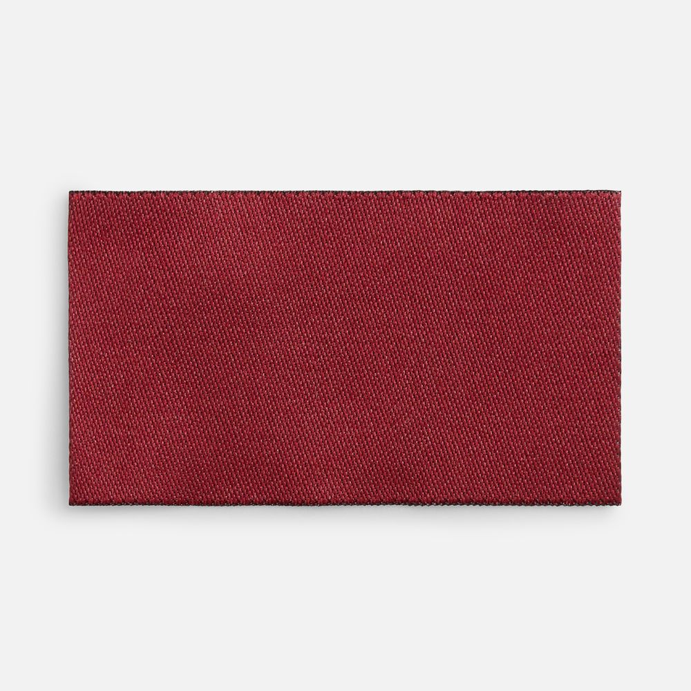 Лейбл тканевый Epsilon, M, бордовый-1