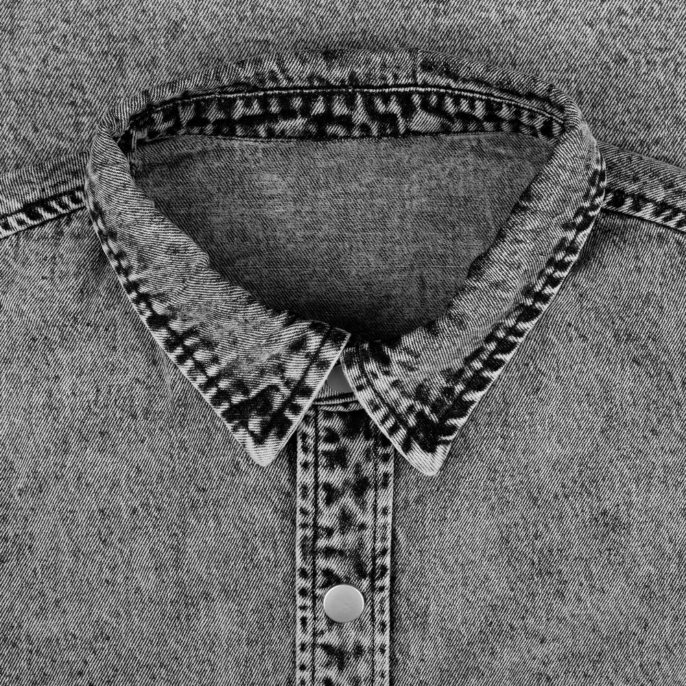 Куртка джинсовая O3, серая-3