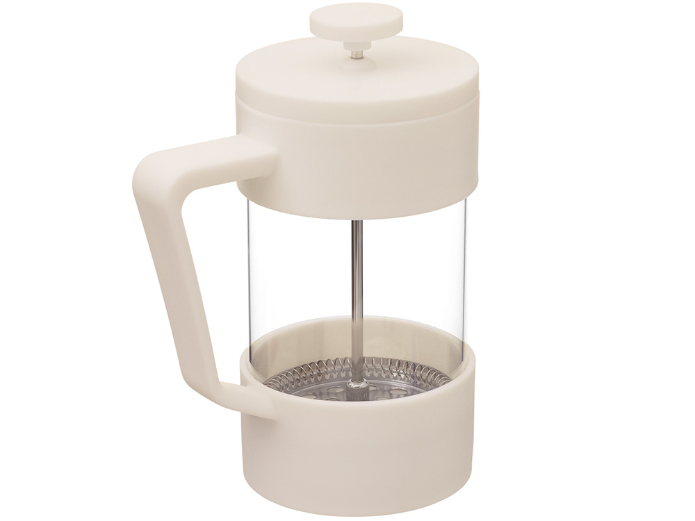 Пластиковый френч-пресс Intense, 600мл, белый-2