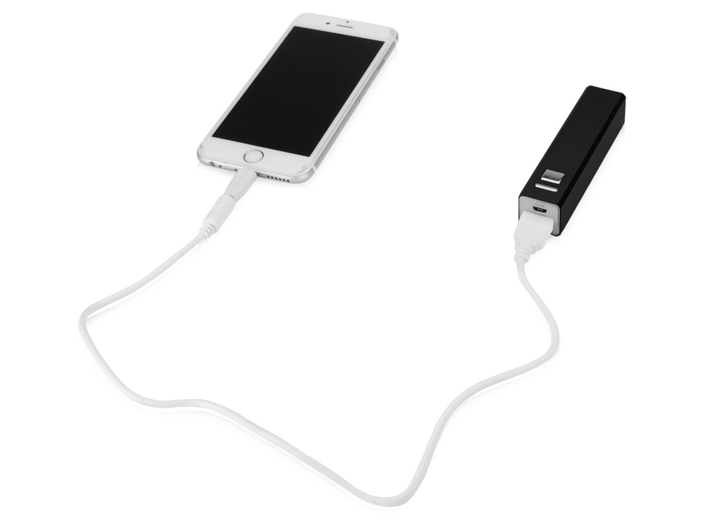 Портативное зарядное устройство Спейс, 3000 mAh, черный-1