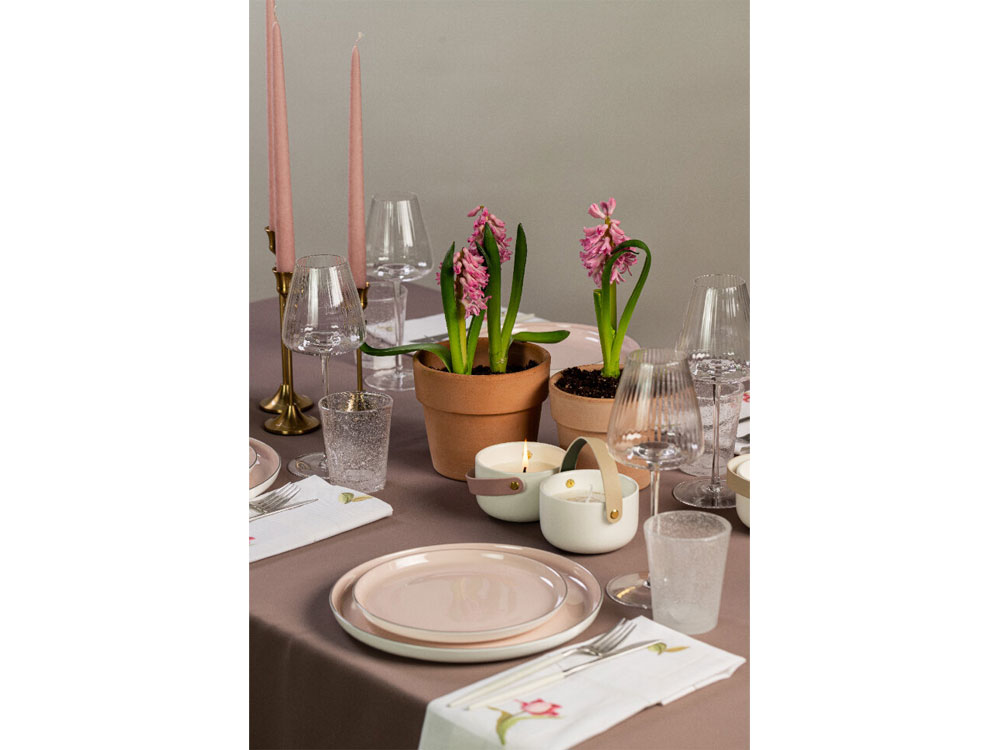 Свеча Valerie Concept с крышкой CNDL 5 GRN, белый/бежевый/зеленый-3