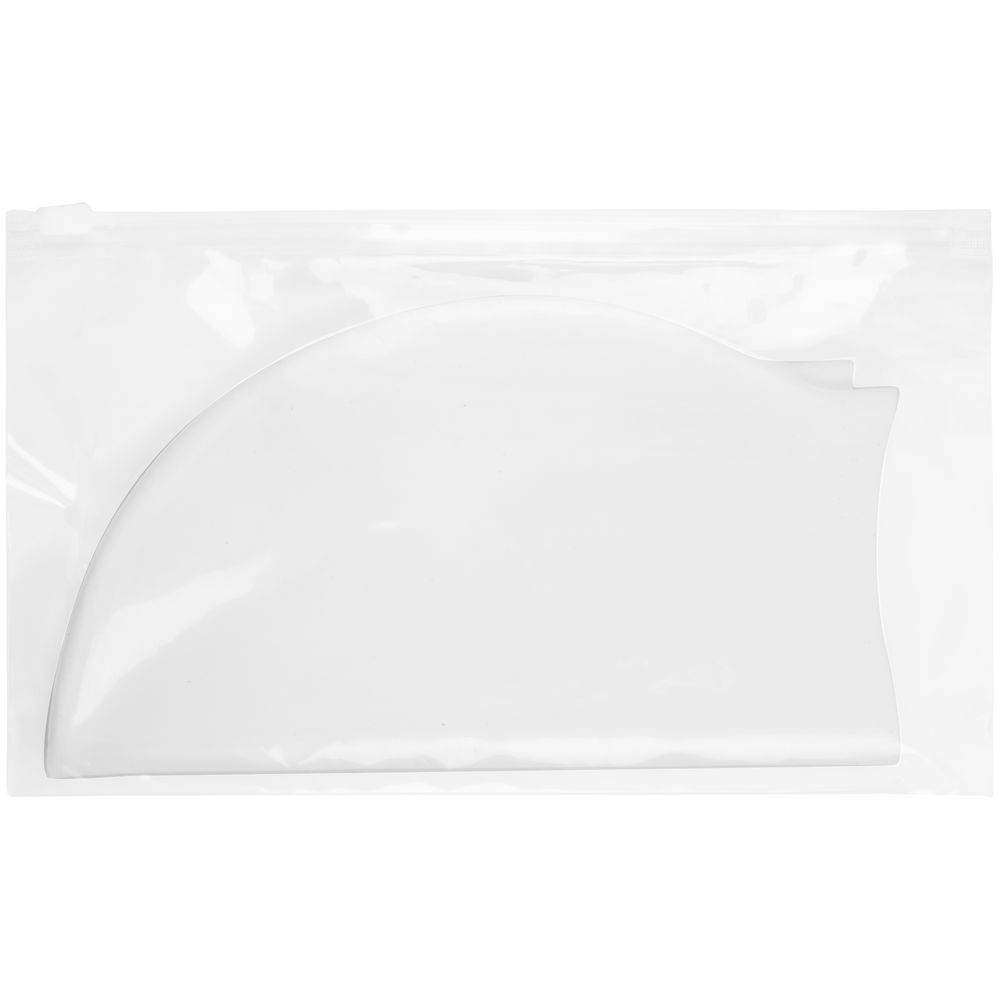 Шапочка для плавания Aquasana, белая-3