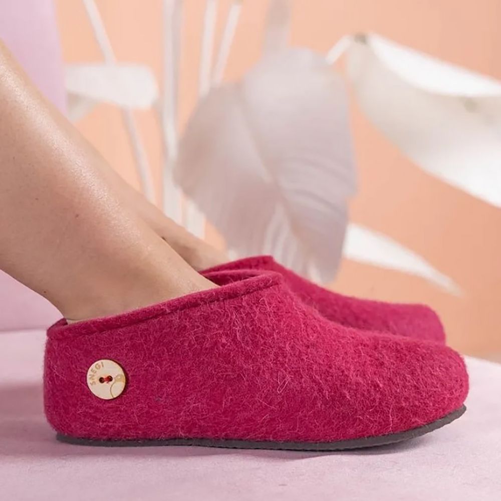 Домашние валенки Cant, розовые (вереск)-4