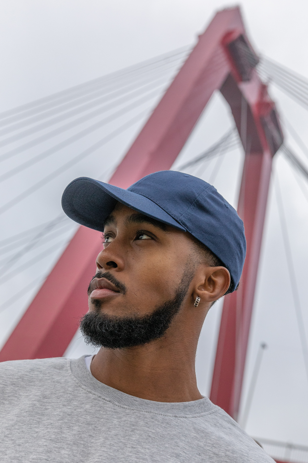 Бейсболка Impact из переработанного хлопка AWARE™, 6 клиньев, 190 г/м2-11